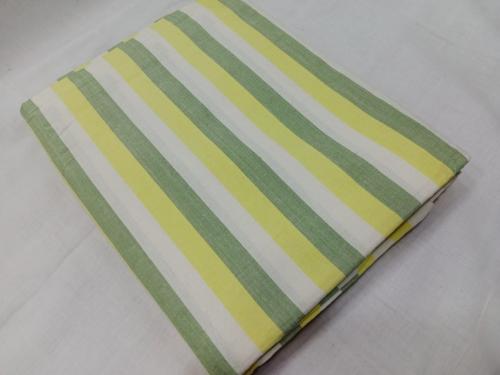BEDSHEET STRIPE 90X108 2 PILLOW COVER